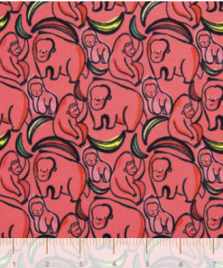 Katia Fabrics J72 Jersey Apes & Bananas
