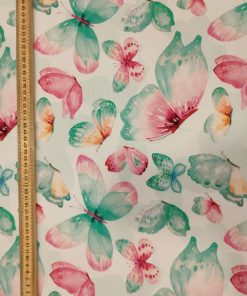 Tela Punto Mariposas