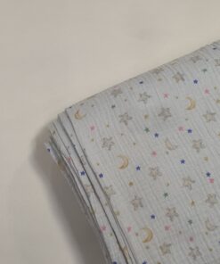 Muselina Lunas y Estrellas