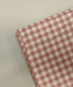 Tela estampada rosa palo beige