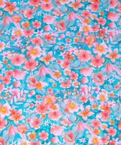 Katia fabrics   Swim Print Darwin Flora
